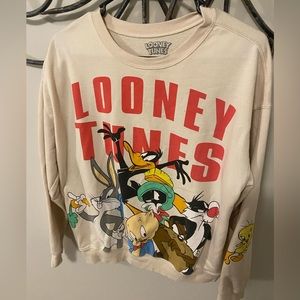 Women’s large looney tunes crew neck